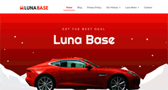 Desktop Screenshot of lunabase.co.uk