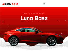 Tablet Screenshot of lunabase.co.uk